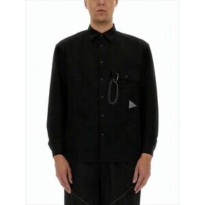 And Wander Structured Boxy Fit Long-Sleeve Shirt - NWT